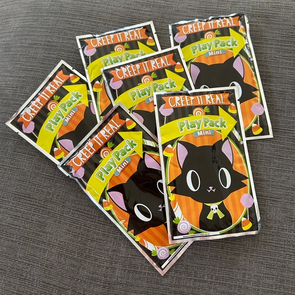 mini play pack creep it real Halloween arts & crafts packs treat bag 6pck - Picture 1 of 4